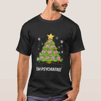 T-shirt Arbre Oh psychiatre cerveau