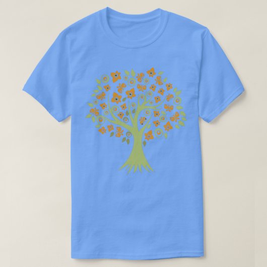 T-shirt Arbre papillon 4 (Design devant)