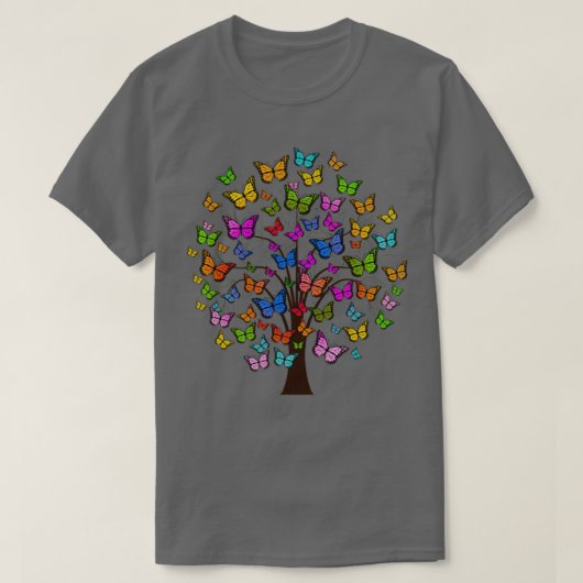 T-shirt Arbre papillon 7 (Design devant)