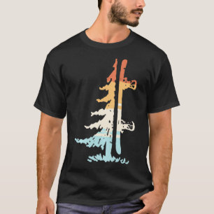 T-shirt Arbre rétro