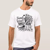 T-shirt Arbre Retrouvailles Familiale - Nos Racines Exécut (Devant)