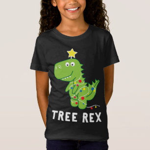 T-Shirt Arbre Rex. Animal Pun Dinosaur Dinosaur Noël Paja
