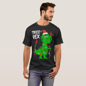 T-shirt Arbre Rex. Dinosaur Dinosaure Cadeau mignon Dino N (Devant entier)