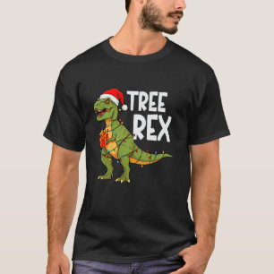T-shirt Arbre Rex Dinosaure de Noël Arbre T Rex Noël B
