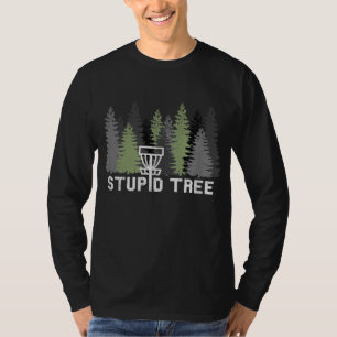 T-shirt Arbre Stupide Drôle Disque Golf Frolf