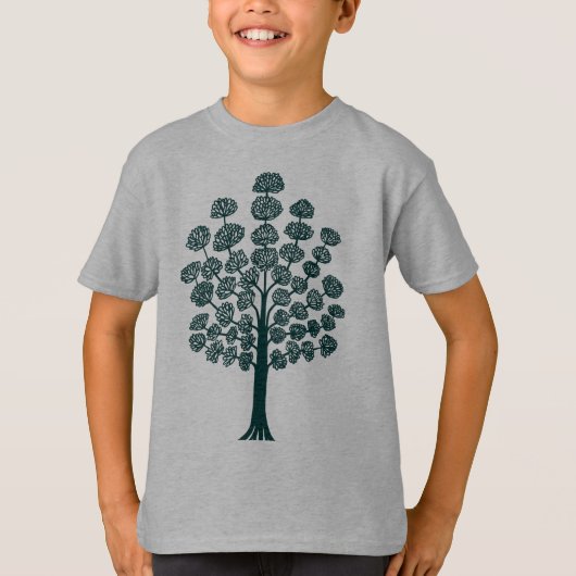 T-shirt Arbre stylisé (Devant)