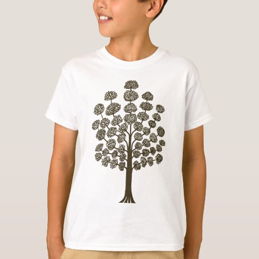 T-shirt Arbre stylisé (Devant)
