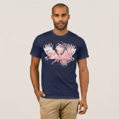 T-shirt arbre tracé. (Devant entier)