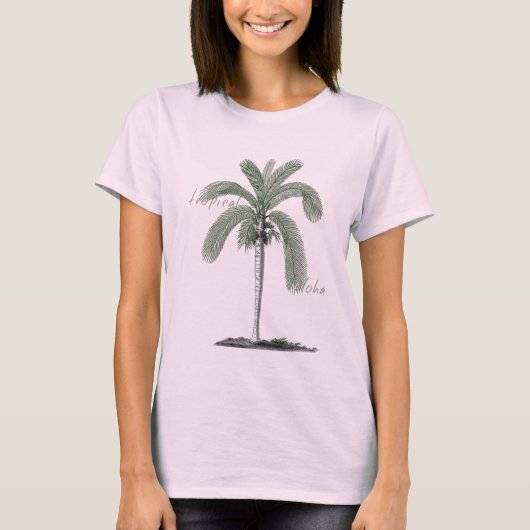 T-shirt Arbre tropical (Devant)