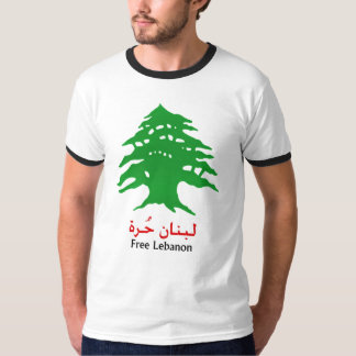 T-shirt Arbre vert libre du Liban