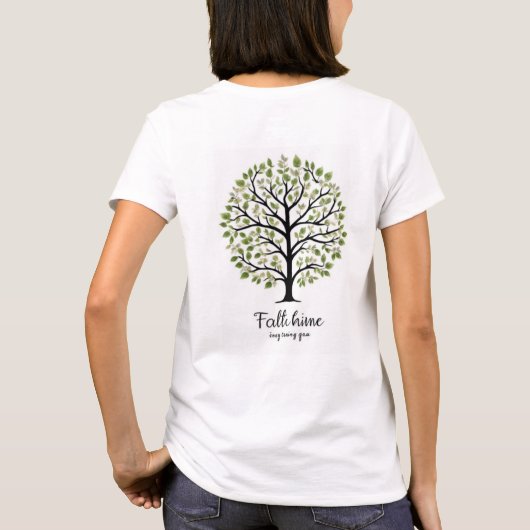 T-shirt Arbre vivant (Dos)