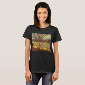 T-shirt Arbres abricot en fleurs par Vincent van Gogh (Devant entier)