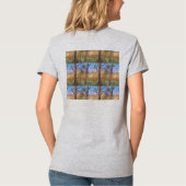 T-shirt Arbres au coucher du soleil (Dos)