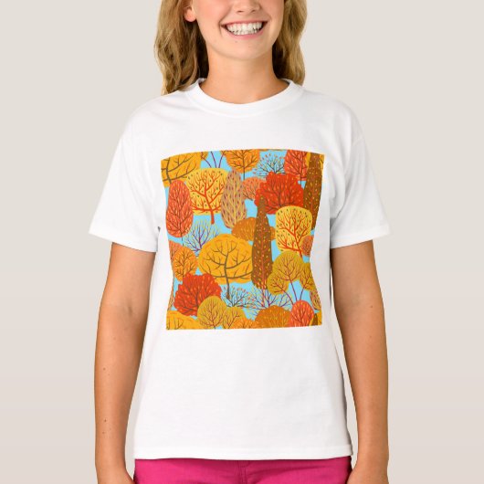 T-shirt Arbres d'automne (Devant)