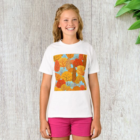 T-shirt Arbres d'automne
