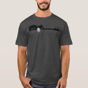 T-shirt Arbres de guitare Reflet d'eau Art - Musiciens et