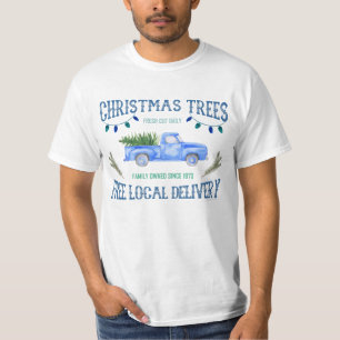 T-SHIRT ARBRES DE NOËL