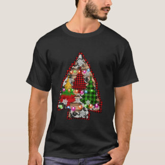T-shirt Arbres de Noël Arrowhead Feux de Noël