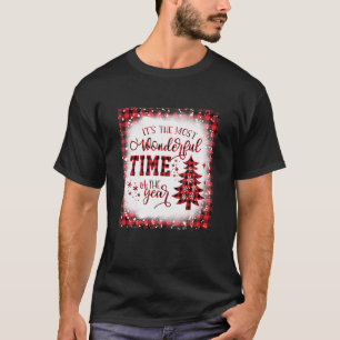T-shirt Arbres De Noël C'Est Le Moment Le Plus Merveilleux