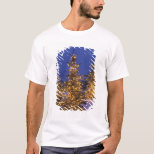 T-shirt Arbres de Noël, Park City, montagnes de Wastch, 2