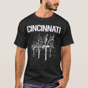 T-shirt Arbres de rue Cincinnati