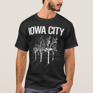 T-shirt Arbres de rue Iowa City