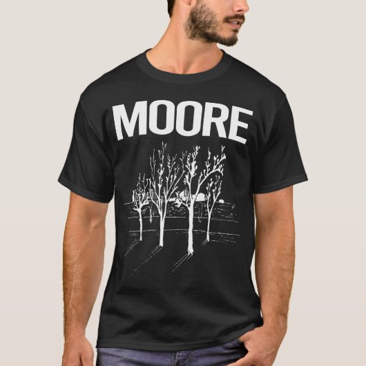 T-shirt Arbres de rue Moore (Devant)
