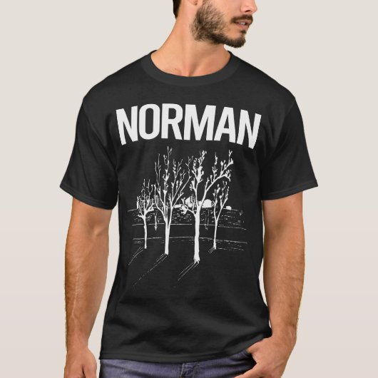 T-shirt Arbres de rue Norman (Devant)