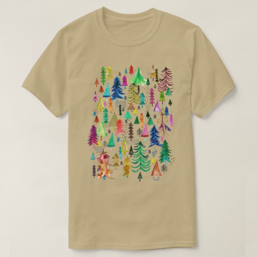 T-shirt Arbres d'hiver (Design devant)