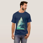 T-shirt Arbres en mer (Devant entier)
