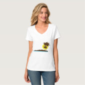 T-shirt Arbres tropicaux (Devant entier)