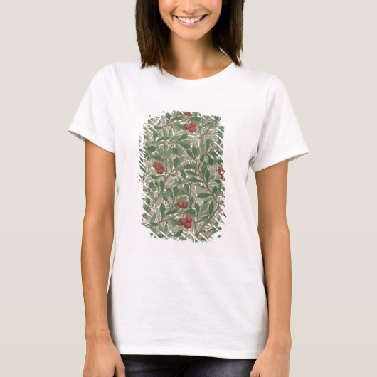T-shirt 'Arbutus' wallpaper designed par Kathleen Kersey f (Devant)