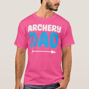 T-shirt Arc à poulies Flèches Papa Tir à l'arc