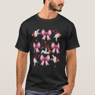 T-shirt Arc à ruban Coquette Jiu Jitsu BJJ Arts martiaux R