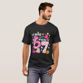 T-shirt Arc Coquette Prépa J'avais 6 ans Maintenant j'ai 7 (Devant entier)