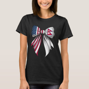 T-shirt Arc Coquette Racines Népalaises Patrimoine Fierté 