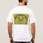 T-shirt Arc d'auteurs - de logo dos dessus (Dos)