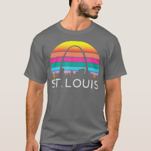 T-shirt Arc de la passerelle St Louis Missouri Rétro Missi