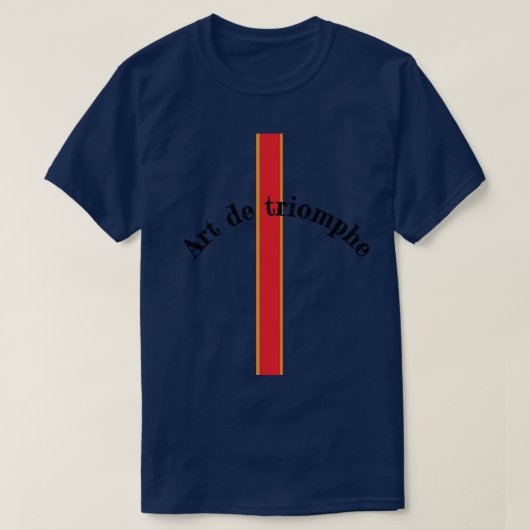 T-shirt Arc de Triomphe (Design voorkant)
