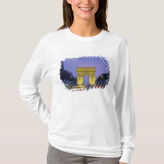 T-shirt Arc de Triomphe, Paris, France, (Devant)