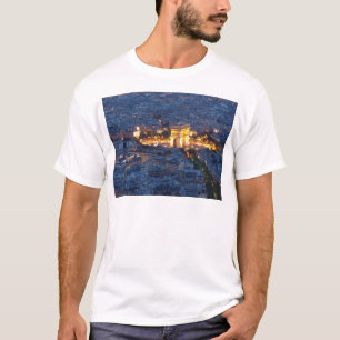 T-shirt Arc De Triomphe Paris France Ville Cosmopolite