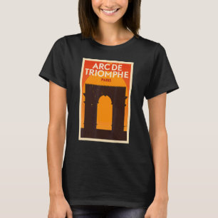 T-shirt Arc De Triomphe Paris Tourisme