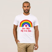 T-shirt Arc en arc-en-ciel (Devant entier)