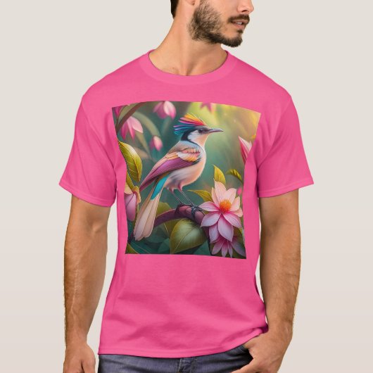 T-shirt Arc en arc-en-ciel Jay Imaginaire Bird (Devant)