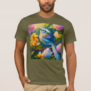 T-shirt Arc en arc-en-ciel Jay Imaginaire Bird