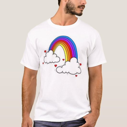 T-shirt Arc-en-ciel (Devant)