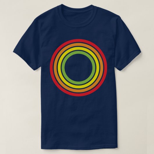T-shirt arc-en-ciel (Design devant)