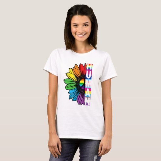 T-shirt arc-en-ciel (Devant entier)