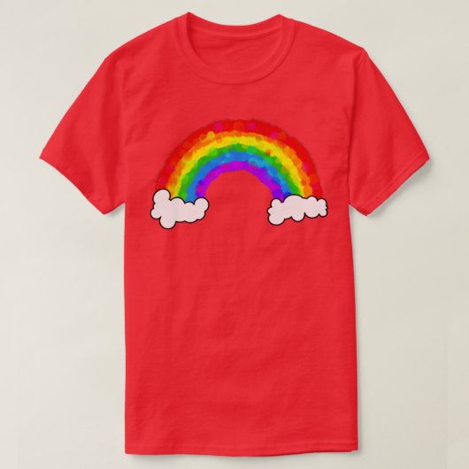 T-shirt Arc-en-ciel (Design devant)