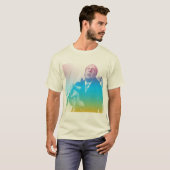 T-shirt Arc-en-ciel 1 de Jorge Luis Borges (Devant entier)